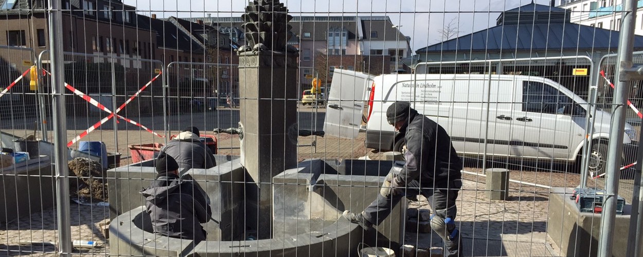 Brunnen sprudelt im Frühjahr wieder!